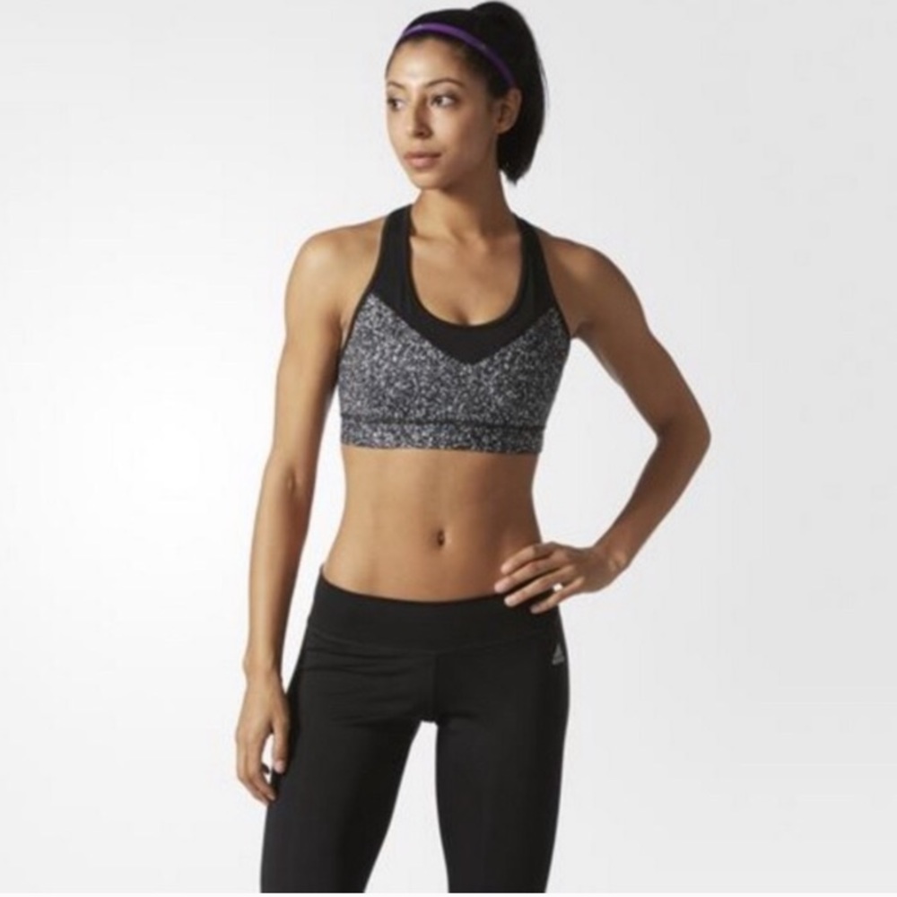 Adidas Techfit Micro Camo Sports Bra